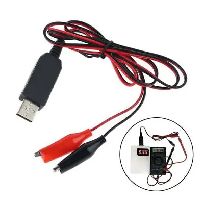 Replace 2x AA AAA Battery Eliminator USB 5V To 3V Step-down Cable For Radio Toy • $7.42