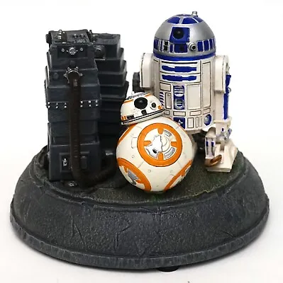 New Disney Star Wars BB-8 R2-D2 Droids Light Up Motion Figurine Statue • $76.97