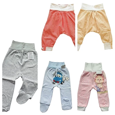 £2.20 • Buy Sale! Baby Girl Boy Leggings Trousers  100% Cotton 0-3 Months To 24-36 Months