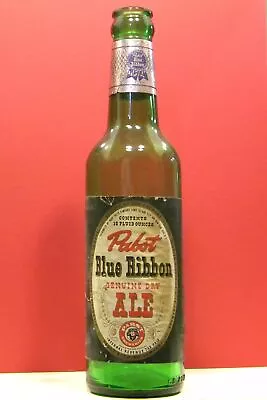 Pabst Blue Ribbon Ale IRTP Beer Bottle Brewed At Milwaukee Wisconsin BB5 • $4.95