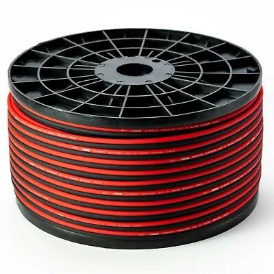 2 Metres Oxygen Free Copper 14 Gauge Red/black Speaker Wire Ofc 14 Awg • £4.99