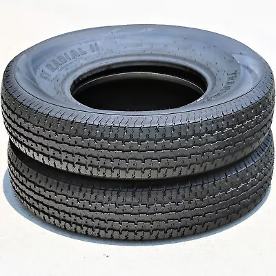 2 Transeagle ST Radial II Steel Belted ST 215/75R14 Load D 8 Ply Trailer Tires • $138.93