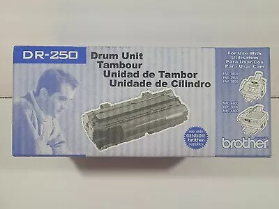 Genuine Brother DR-250 Drum Unit - FAX 2800/2900/3800 MFC 4800/6800 DCP 1000 • $45