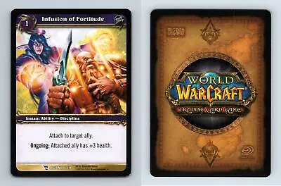 Infusion Of Fortitude #71/319 March Of The Legion Common Warcraft 2007 TCG Card • $2.09