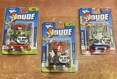 Tech Deck Dude Lot Of 3- Booger 029 Zobo 008 & E.N. Stein 084 - New & Sealed • $34