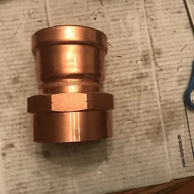 VIEGA Pro Press 3 Inch 3'' Press Copper Female Adapter P X FIP Fitting • $122.50