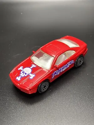 1992 Matchbox 1/62 Scale BMW 850i Red Ripper White Interior Sports Car China • $9.99