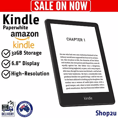 Kindle Paperwhite Signature Edition 6.8 32Gb Amazon Black 32gb New 11th Wireless • $398.44