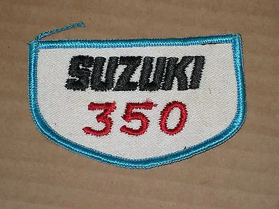 $4.97 • Buy Vintage Suzuki 350 Patch 70s-80s ?? Biker Motorcycle Motocross Dirt Bike    1