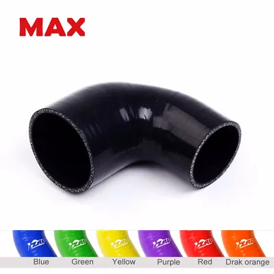 ZAP ID 2.5  To 2.75  90 Degree Silicone Coupler Hose Elbow Turbo Intake Pipe • $13.15