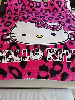 Hello  Kitty Cat Pink Soft Blanket Throw 150 X 200cm • $60