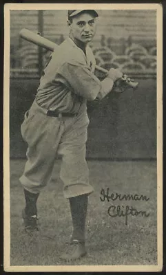 1936 Goudey Premiums Wide Pen R314 Herman Clifton G/VG (Creases) • $16.99