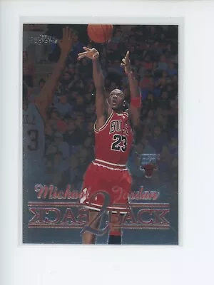 Michael Jordan 1999-00 Topps Chrome #b1 Back 2 Back Insert Chicago Bulls • $29.99