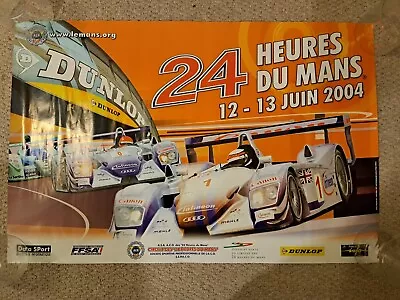 Original 2004 Le Mans Poster  • £7