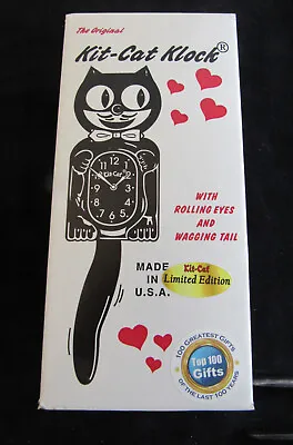 KIT CAT KLOCK USA ~~NIB~~ Limited Edition ~~SCARLET ~~Kit Kat Clock Novelty Mint • $100