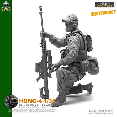 1/35 Resin Figures Model Commando Sniper Unassembled Unpainted • $19.62