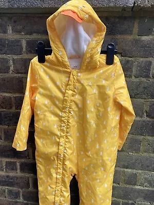 Baby Stormwear Duck Puddle Suit Boys/ Girls 2-3 Years  Used • £12.99