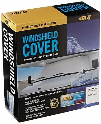 $76.59 • Buy ADCO Class C Windshield Cover For RV, White