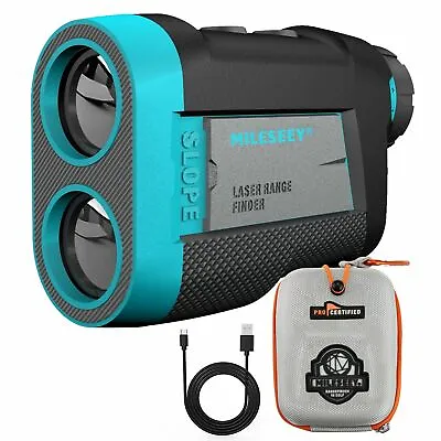 Mileseey 600M Golf Range Finder Slope On/Off Vibration Magnetic Type-C Charge  • $159.99