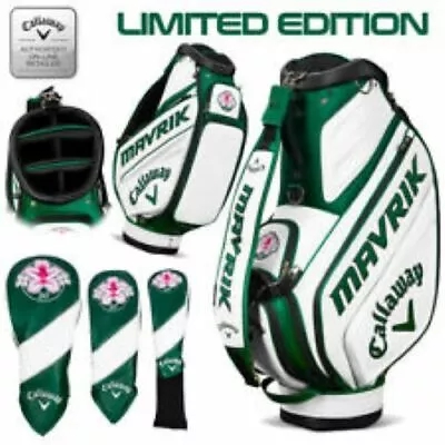 NEW! Callaway Golf LE Staff Tour Bag - Masters Special Edition - Green & White • $1299.99