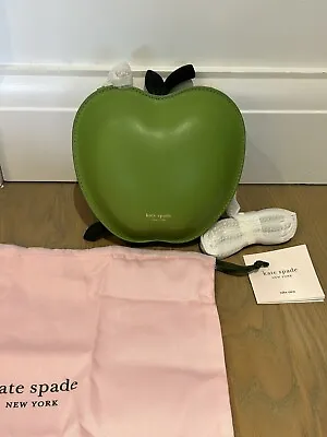 Kate Spade Picnic Apple Worm Crossbody Leather Bag - New • £199