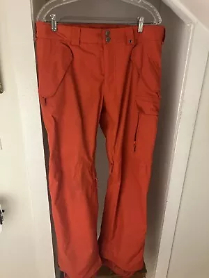 Burton Men’s L Burnt Orange Snowboarding Snowboard Pants See Description  • $34.95