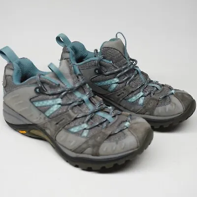 VGC! Merrell Siren Sport  3 Womens Size 7 Waterproof  Hiking Trail Shoes Vibram • $16.99