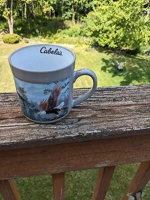 Cabela's Mug Eagles Grey Terry Doughty Artist • $25