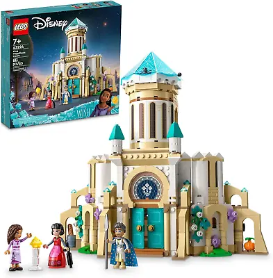 $139.99 • Buy LEGO Disney King Magnifico’s Castle 43224 Building Toy Set 613 Pieces New Toy
