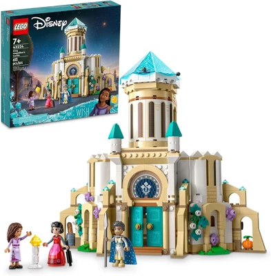 $139.99 • Buy LEGO Disney King Magnifico’s Castle 43224 Building Toy Set 613 Pieces New Toy