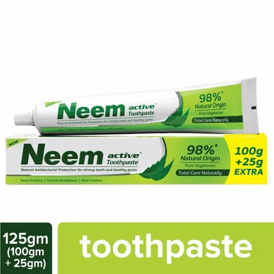 £9.59 • Buy Neem Active Herbal Complete Care Toothpaste 100 Gm + 25 Gm