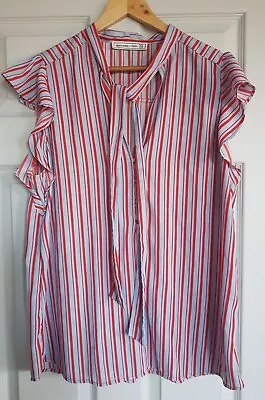 Abercrombie And Fitch Sleeveless Blouse Shirt. Size XL • £3.75