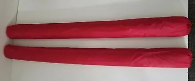 $49.99 • Buy 48  X 2 3/8  Trailer Guide Boat Pads W/ Foam PVC Post Covers Sold In Pairs - RED