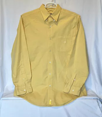 Chaps Men's  Long Sleeve Yellow Shirt. Sz M. Great Condition. • $18.79