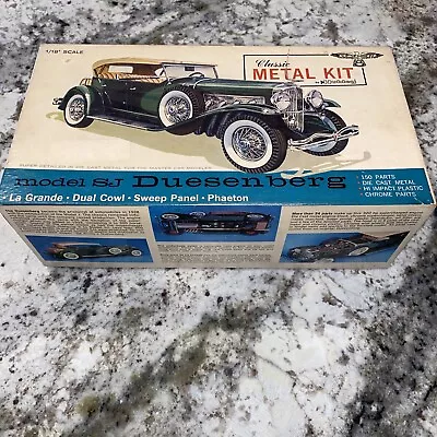 Car Classic Car Metal Kit 1/18 Duesenberg Model SJ New Never Opened Rare • $179