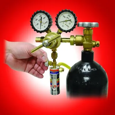 $62.24 • Buy Nitrogen Flow Indicator Meter Regulator Gas Tool Pressure Control HVAC Testing