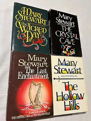 K Lot Mary Stewart HCs  Crystal Cave Hollow Hills Last Enchantment Wicked Day • $44.88