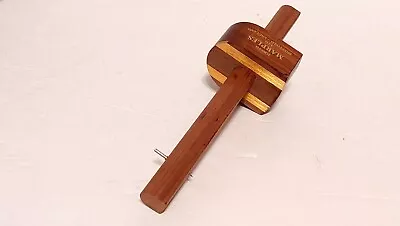 Joseph Marples Mortise Marking Gauge Scribe Hard Wood W/Brass Inlays Excellent! • $24