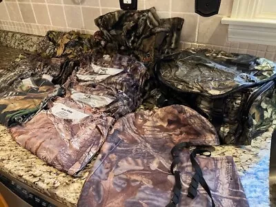 Mixed Lot Of Outdoor Camo Clothing & Sportsman Gear. Excellent.  Men’s XL-2XL • $30