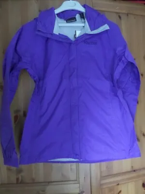 Women's Marmot PreCip Jacket Medium Ultra Violet 100% Nylon • £39.90