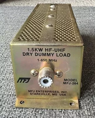 MFJ Enterprises Original MFJ-264 Dummy Load - Tested & Works Great !!! • $11.50