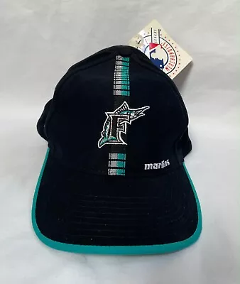 Florida Miami Marlins Vintage Hat Cap Black Teal Shirt Jersey LOGO 7 New • $17.99