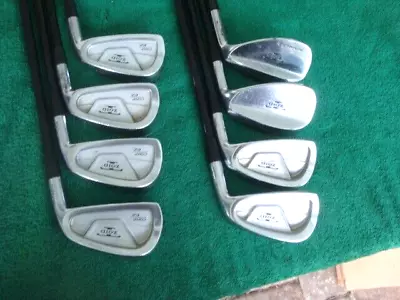 Mizuno T-Zoid Comp EZ Golf Iron Set 345678 FW LW Graphite Stiff Regular • $68.85