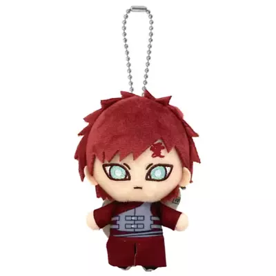 Bandai Nui NARUTO Shippuden Ball Chain Mascot Gaara Plush 4.9in 12.5cm Kazekge • $40