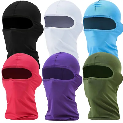 Balaclava Face Mask Summer Cooling Neck Gaiter UV Protector Motorcycle Ski Scarf • $0.99