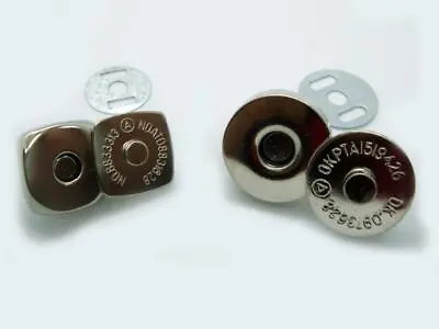 £4.15 • Buy Magnetic Snap Fasteners Closures & Buttons Purse & Bag Sewing Leather Findings