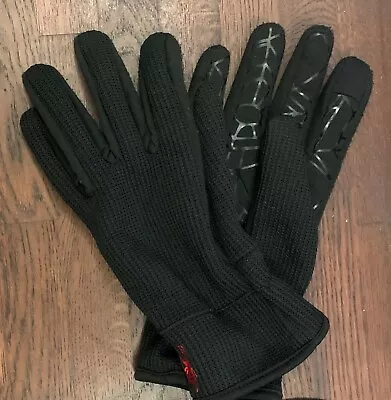GUC Spyder Core Conduct Black Gloves Size Men's S M Or L • $7.50