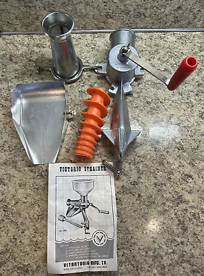 $35 • Buy Vintage Victorio 200 Food Strainer Tomato Fruit Juicer Sauce Canning Used PARTS