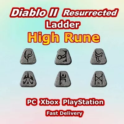 Diablo II Resurrected Ladder S6 ⚡ Ber Jah Lo Ohm Vex Sur Ist Wholesale D2R SC • $2.50