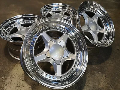 BMW 3-piece Forged 17 X 8.5 + 9.5 Bbs Hartge Schnitzer Alpina E28 M5 E32 E34 M3 • $3490